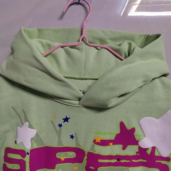Sp5der SP5 Mint Hoodie Size M